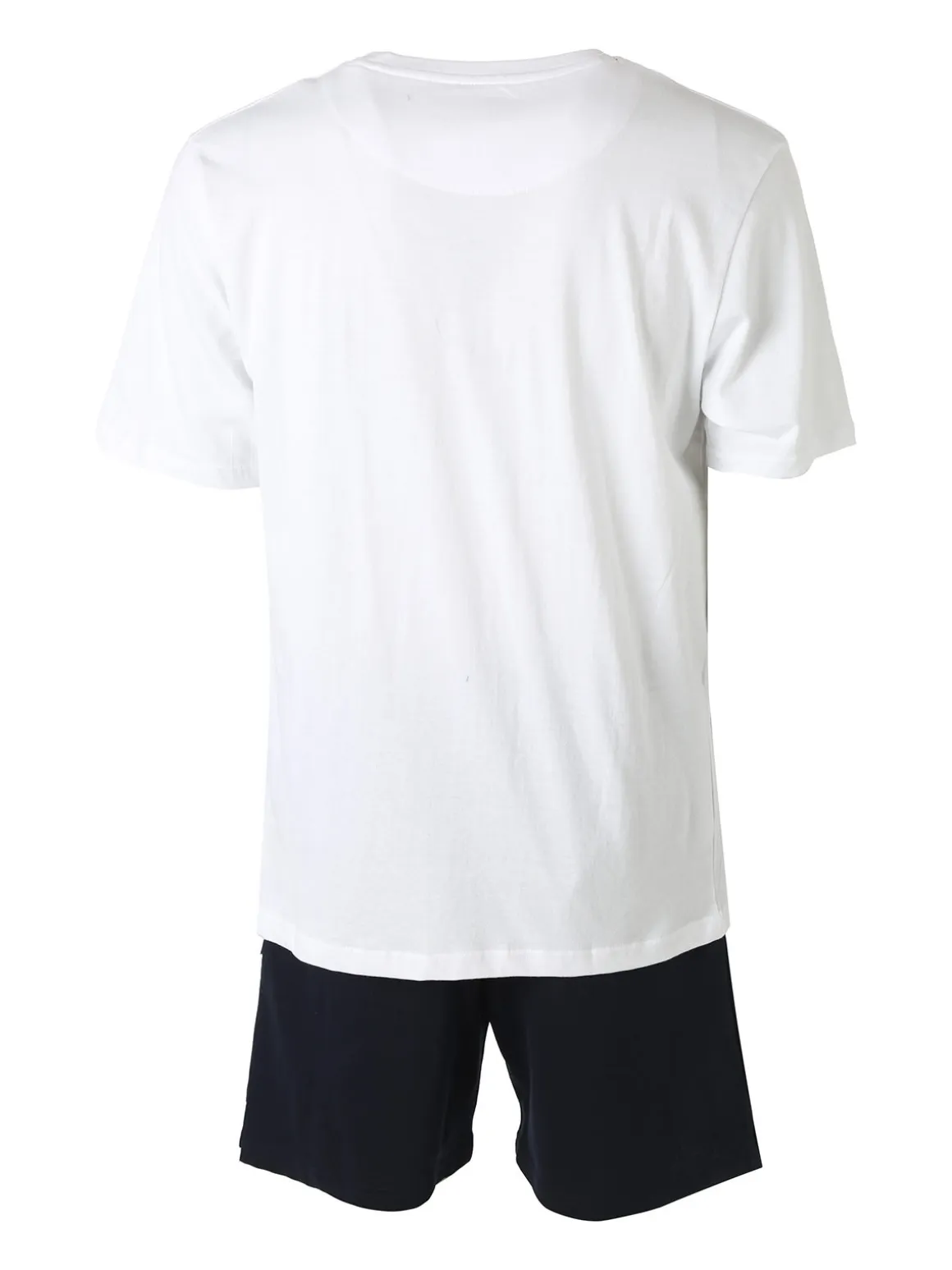 Givova Completo corto da uomo in cotone con logo - bianco