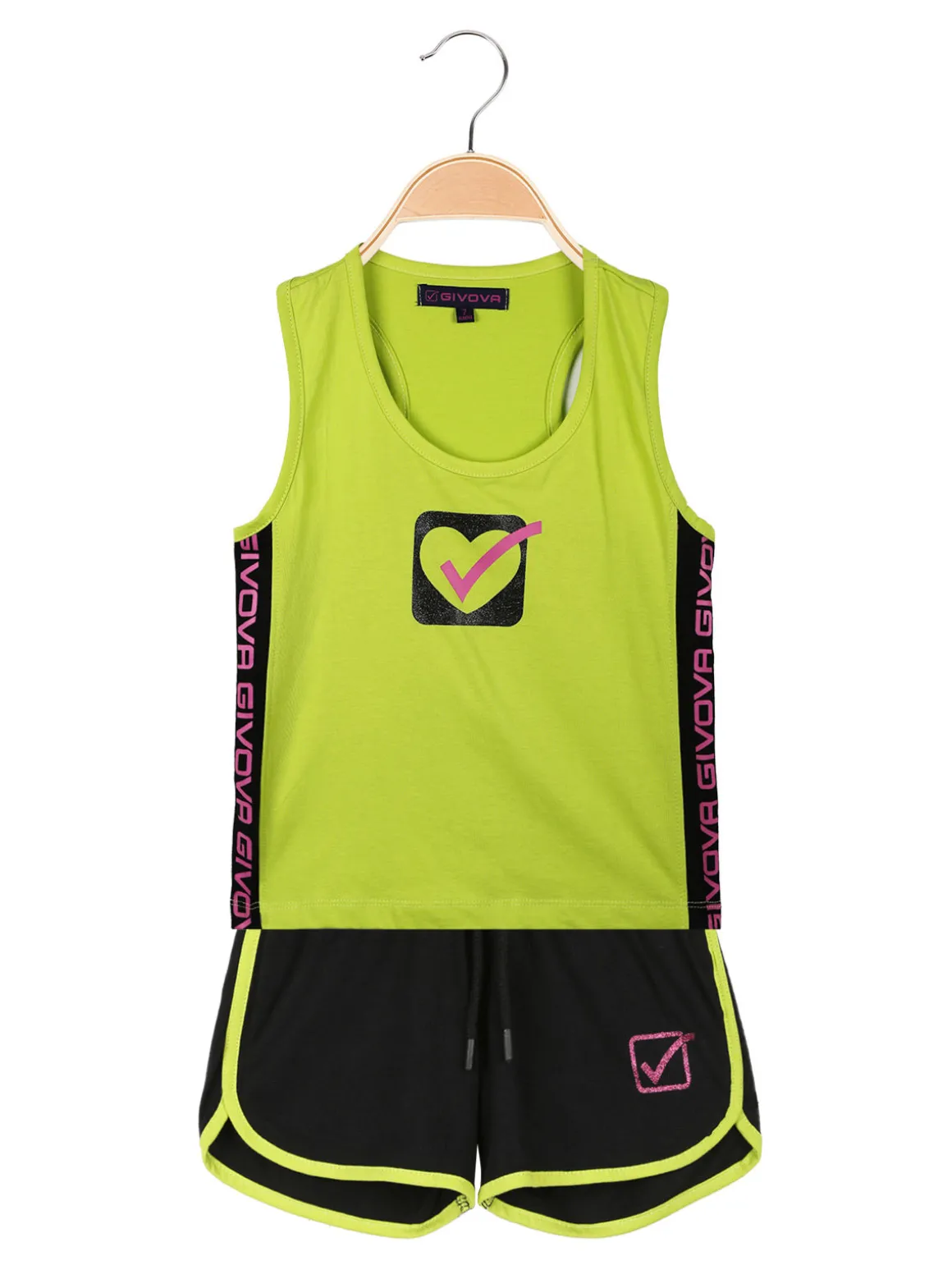 Givova Completo smanicato sportivo da bambina