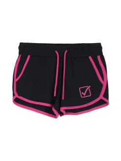 Givova Completo sportivo da ragazza con top e shorts - blu scuro