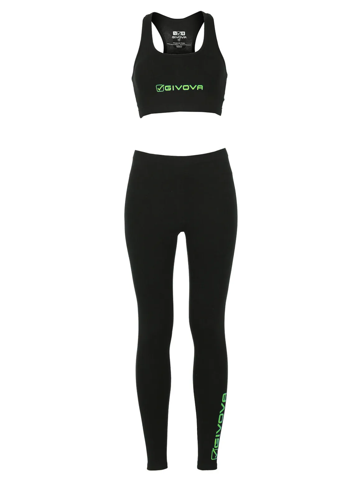 Givova Completo sportivo donna top + leggings
