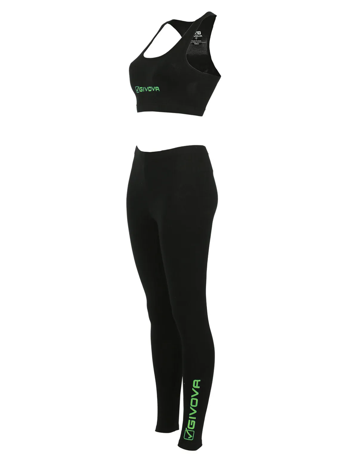 Givova Completo sportivo donna top + leggings