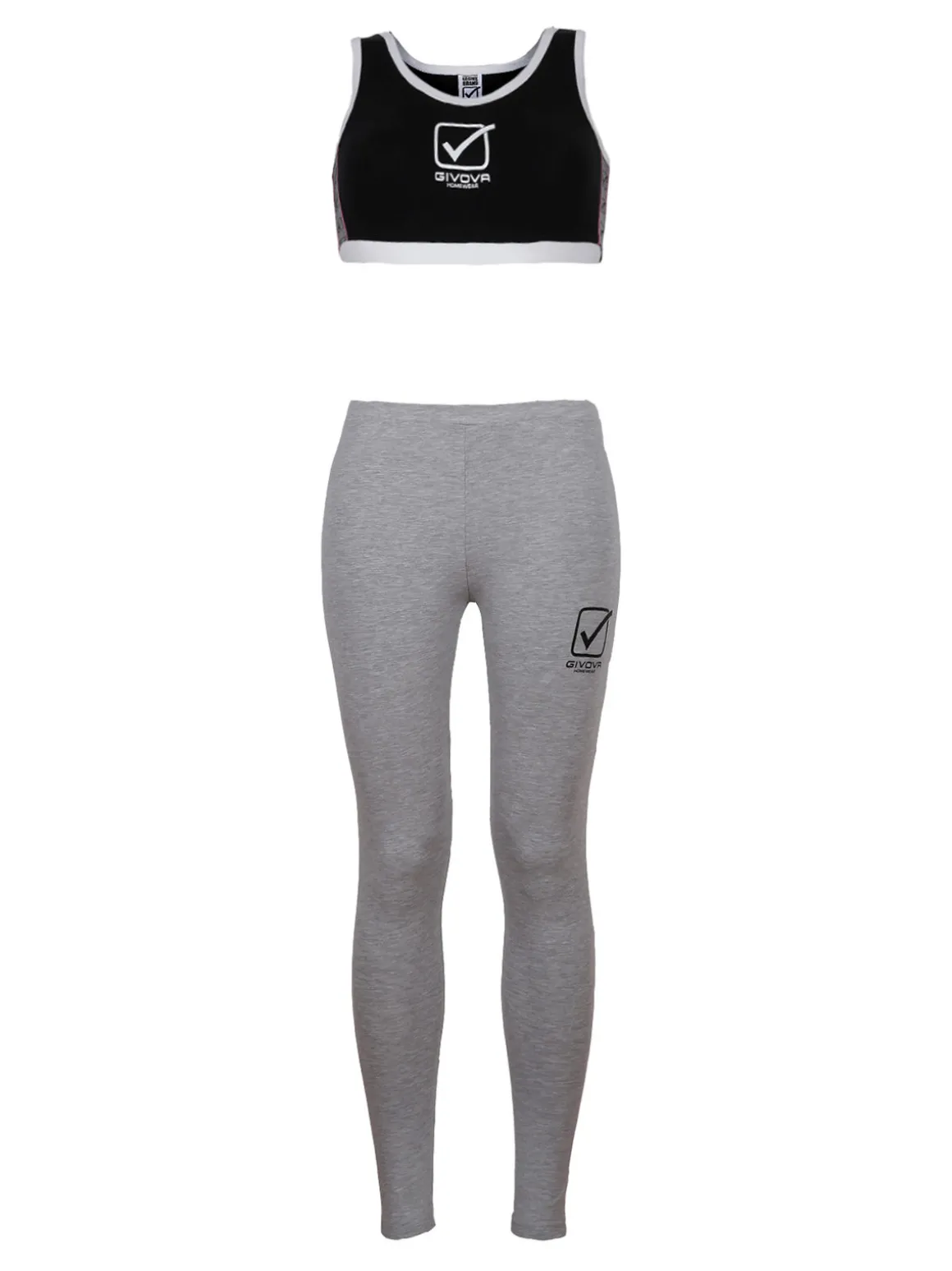 Givova Completo sportivo donna top + leggings