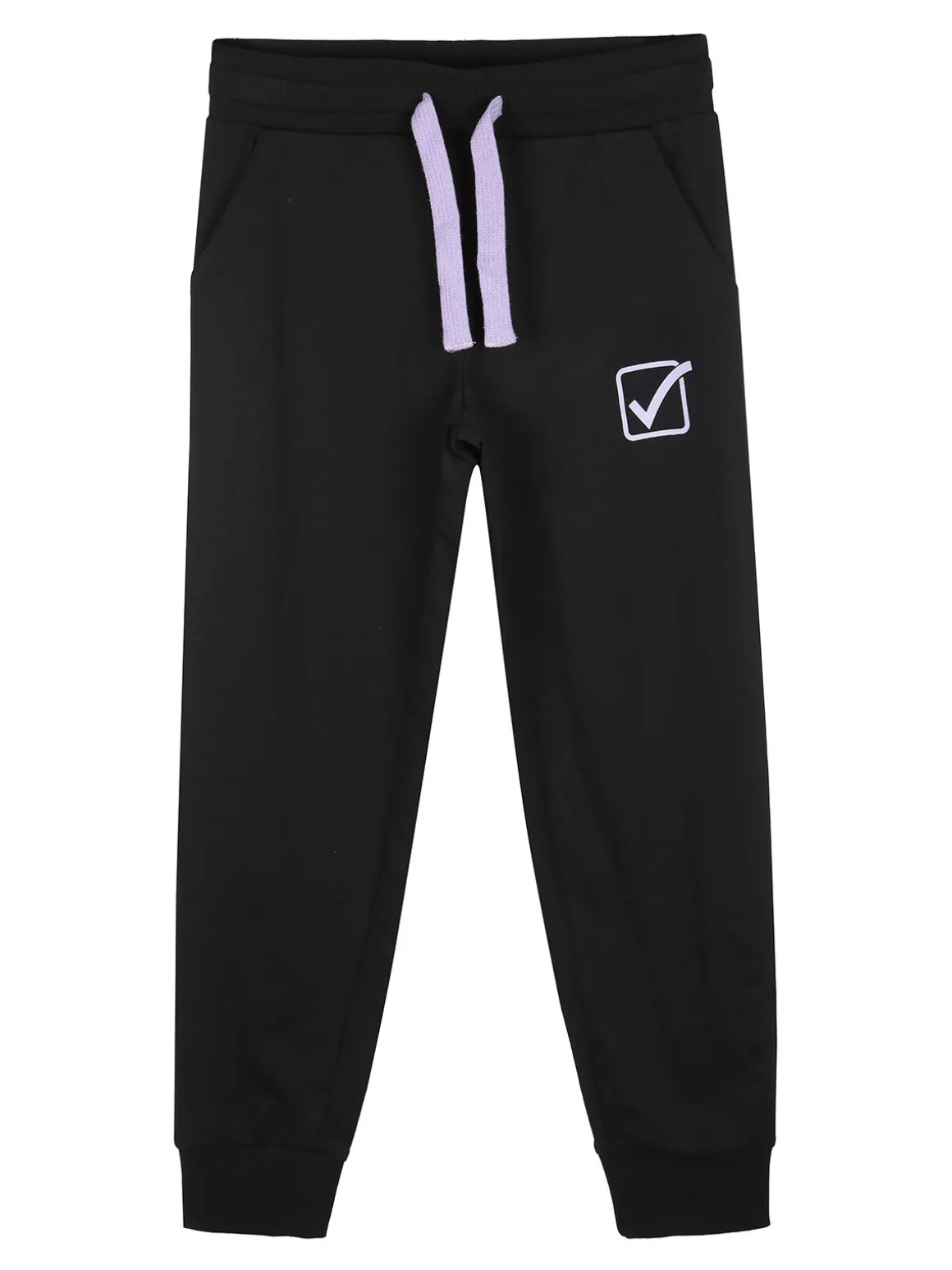 Givova Completo tuta da bambina con cappuccio e zip - nero