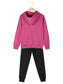 Givova Completo tuta da bambina 2 pezzi con cappuccio - rosa