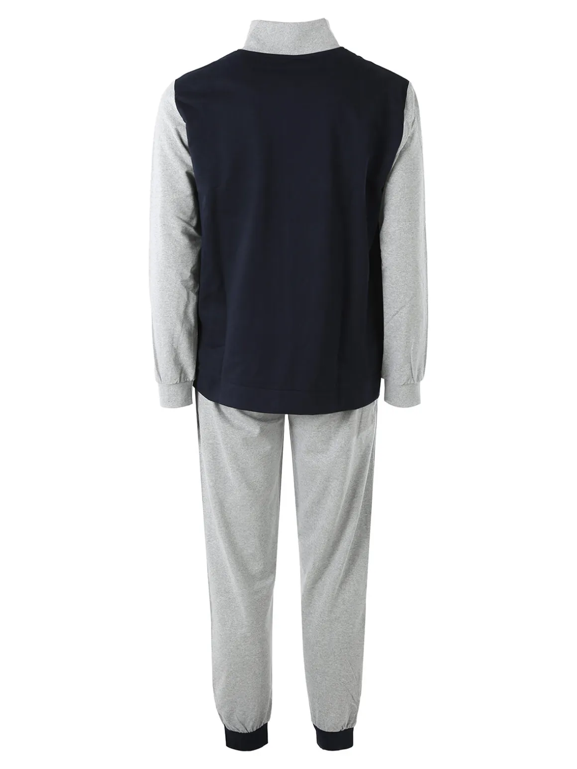 Givova Completo tuta da uomo full zip in cotone - blu scuro