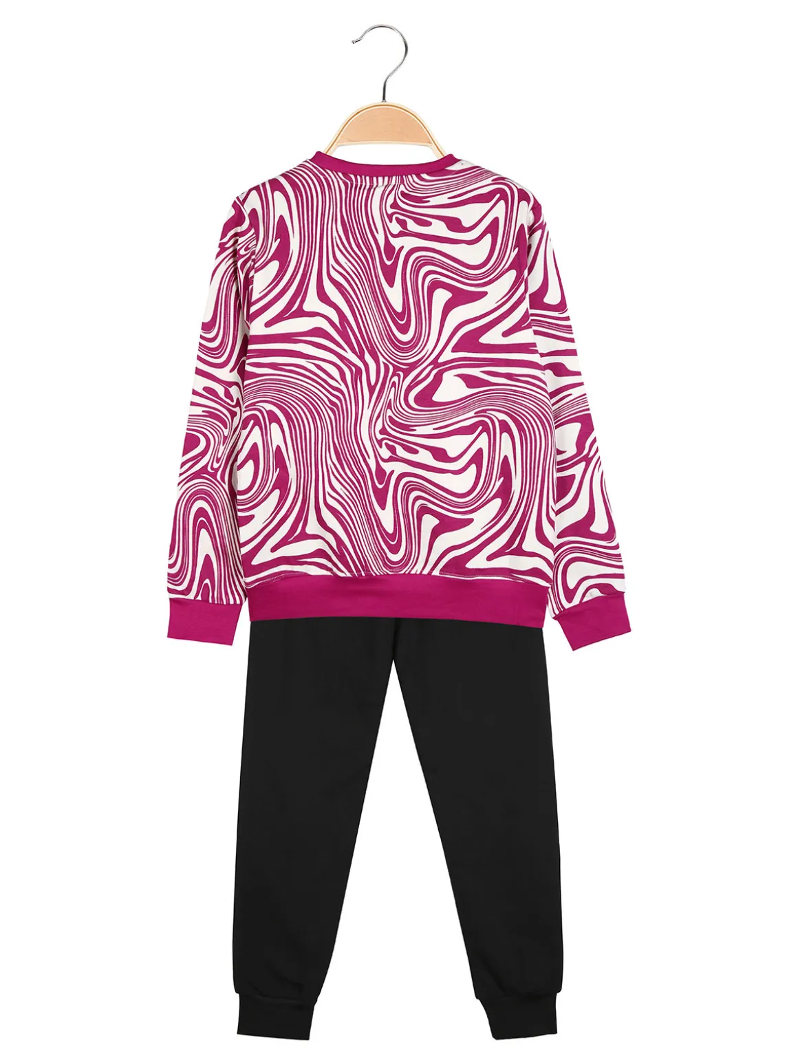 Givova Completo tuta girocollo da bambina - fucsia