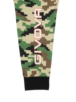 Givova Completo tuta 2 pezzi da neonato con zip - nero