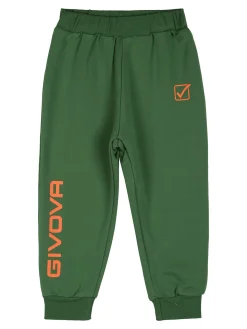 Givova Completo tuta 2 pezzi da neonato con cappuccio e zip - verde