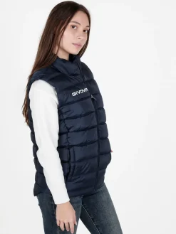 Givova Gilet imbottito con zip