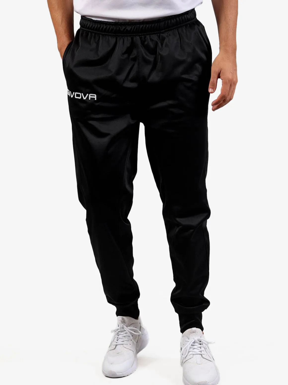 Givova Pantaloni tuta unisex con polsini taglie grandi