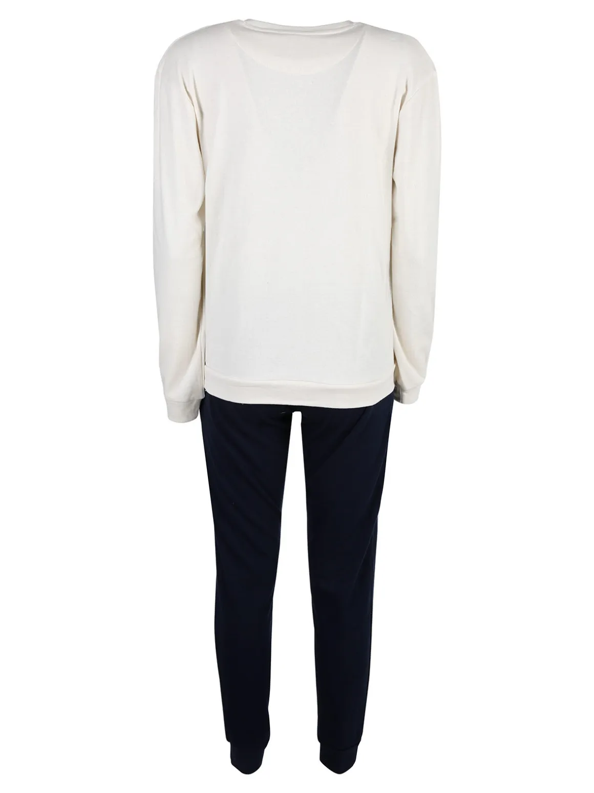 Givova Pigiama donna in cotone interlock - panna