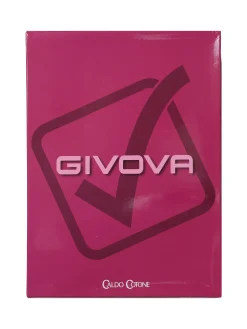 Givova Pigiama lungo da donna in cotone interlock con stampa - rosa
