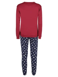 Givova Pigiama lungo da donna in cotone interlock