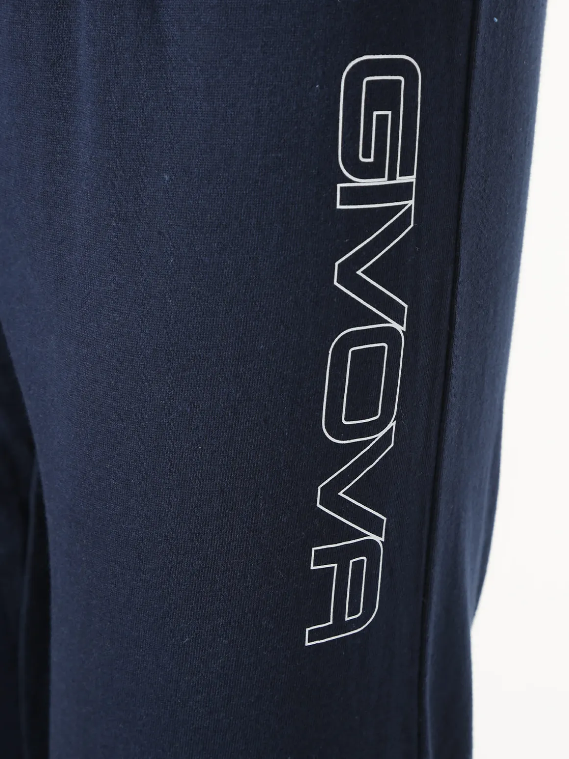 Givova Pigiama lungo da uomo in misto cotone - blu
