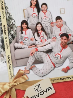 Givova Pigiama natalizio da bambino in caldo cotone