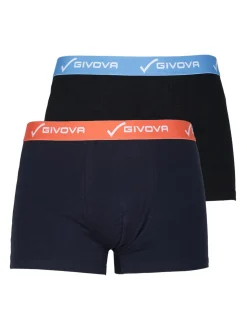 Givova Set di 2 boxer da uomo bicolore