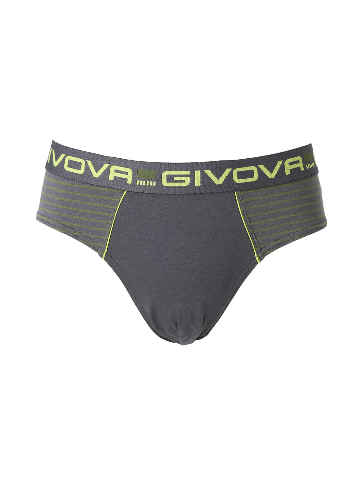 Givova Slip da uomo in cotone bielastico - antracite