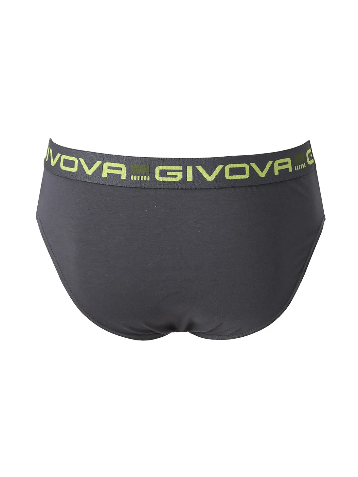 Givova Slip da uomo in cotone bielastico - antracite