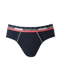 Givova Slip da uomo in cotone bielastico - nero