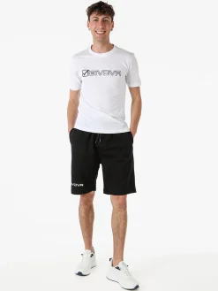 Givova T-shirt da uomo in cotone con logo - bianco