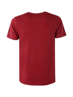Givova T-shirt intima da uomo in cotone bielastico - bordeaux