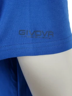 Givova T-shirt intima da uomo in cotone bielastico - bluette