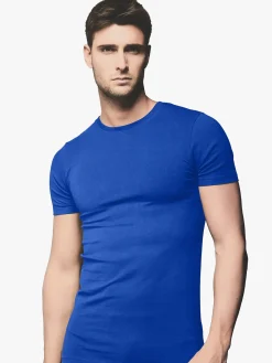 Givova T-shirt intima da uomo in cotone bielastico - bluette