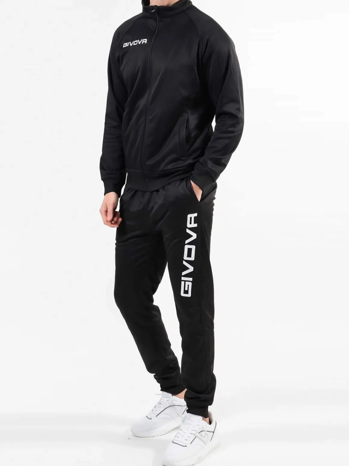 Givova Tuta sportiva unisex 2 pezzi felpata