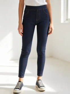Gladys Jeggings donna con interno felpato - jeans