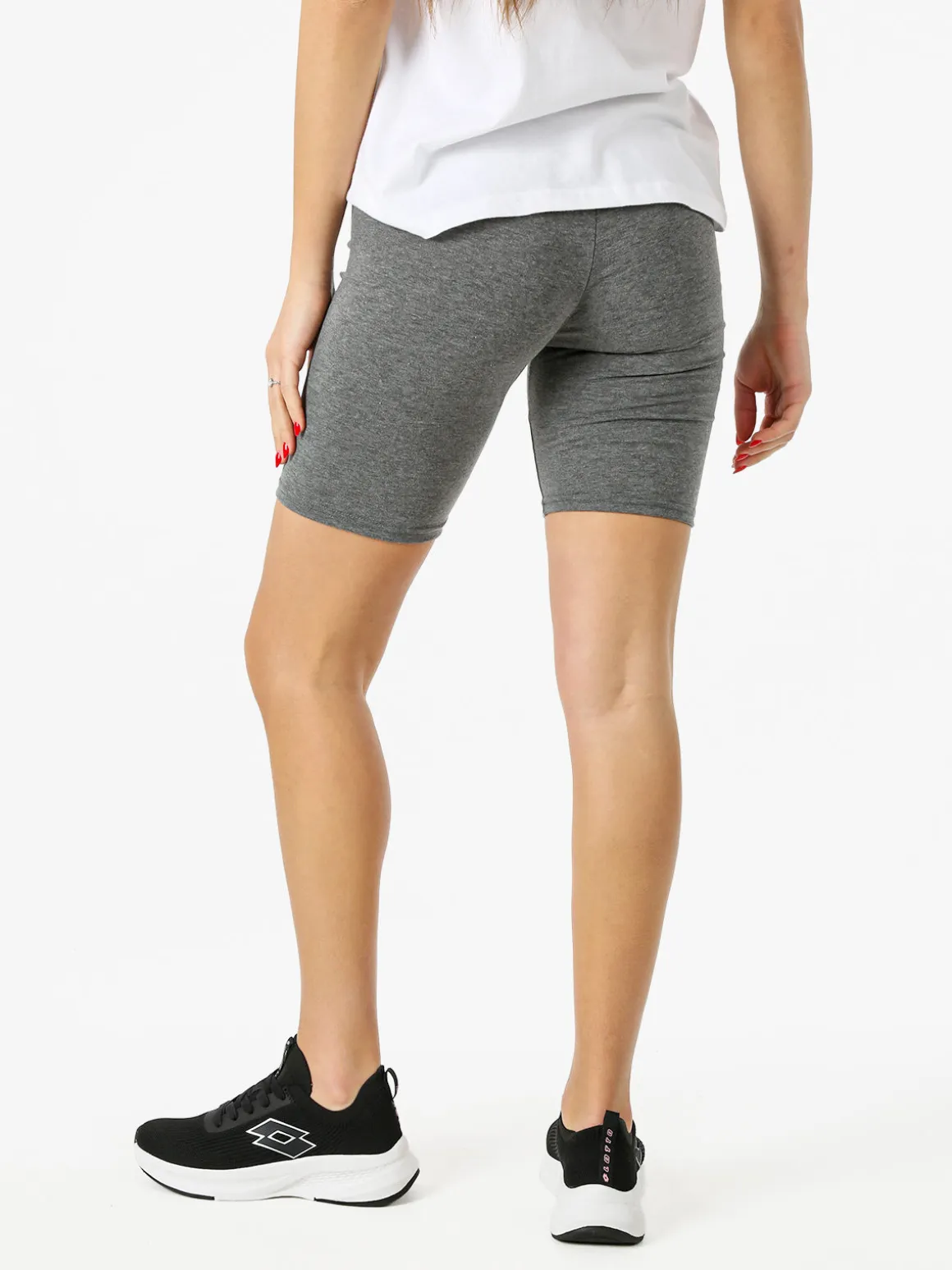 Gladys Leggings ciclista da donna - grigio scuro
