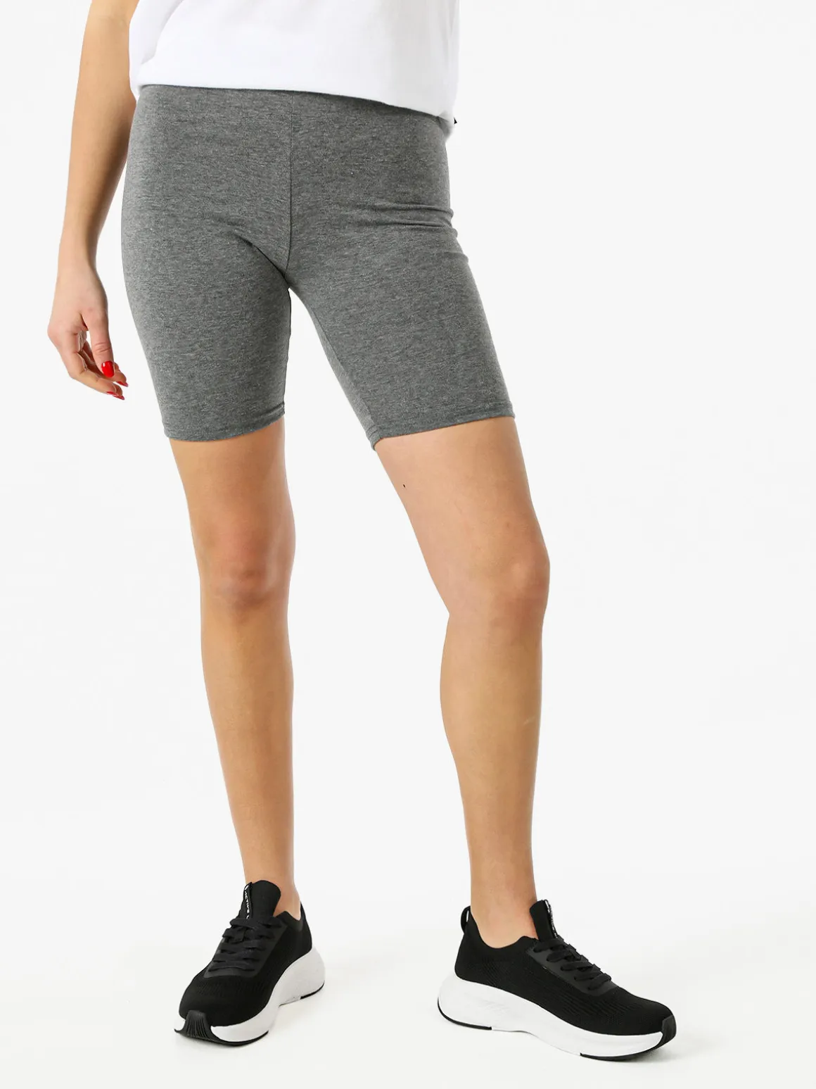 Gladys Leggings ciclista da donna - grigio scuro