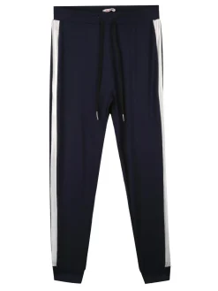 Gladys Leggings da bambina con polsini e striscia laterale