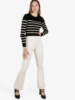 Gladys Leggings donna a zampa con interno felpato