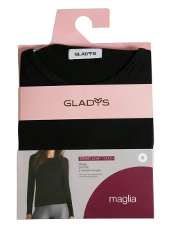 Gladys Maglia girocollo da donna termo light - naturale