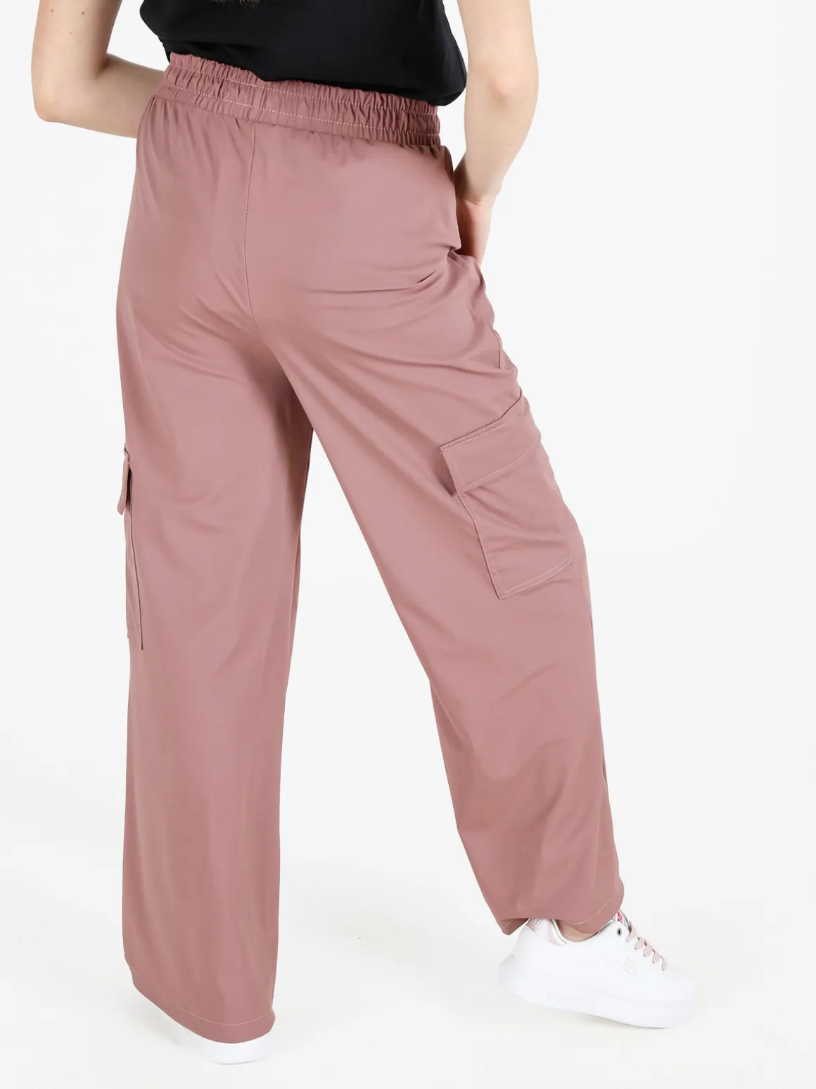 Gladys Pantaloni da donna cargo a gamba larga
