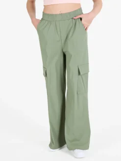 Gladys Pantaloni da donna cargo a gamba larga