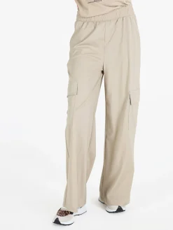 Gladys Pantaloni da donna cargo a gamba larga