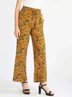 Gladys Pantaloni donna a palazzo floreali