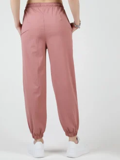 Gladys Pantaloni donna in tessuto tecnico con polsini