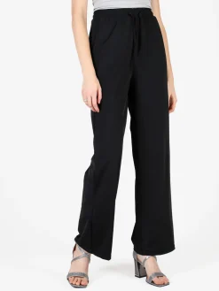 Gladys Pantaloni donna in tessuto tecnico a gamba larga