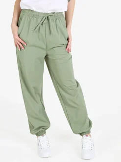 Gladys Pantaloni donna in tessuto tecnico con polsini