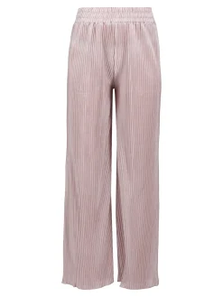 Gladys Pantaloni donna leggeri a palazzo plissettati