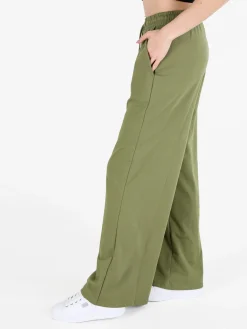 Gladys Pantaloni sportivi da donna a gamba larga con coulisse