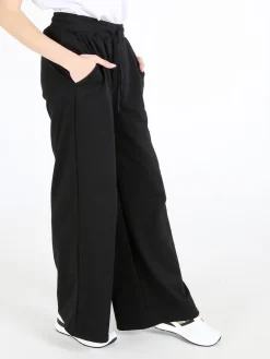 Gladys Pantaloni sportivi da donna a gamba larga con coulisse