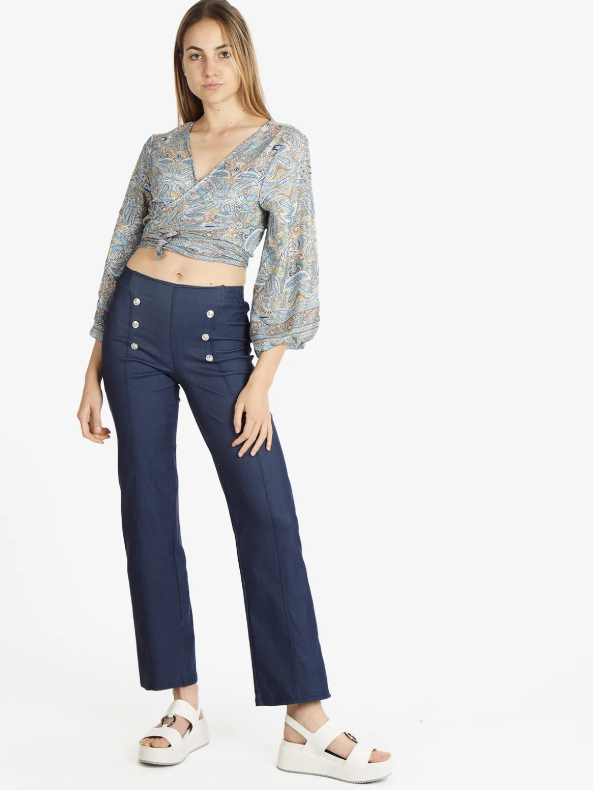 Gladys Pantaloni svasati donna