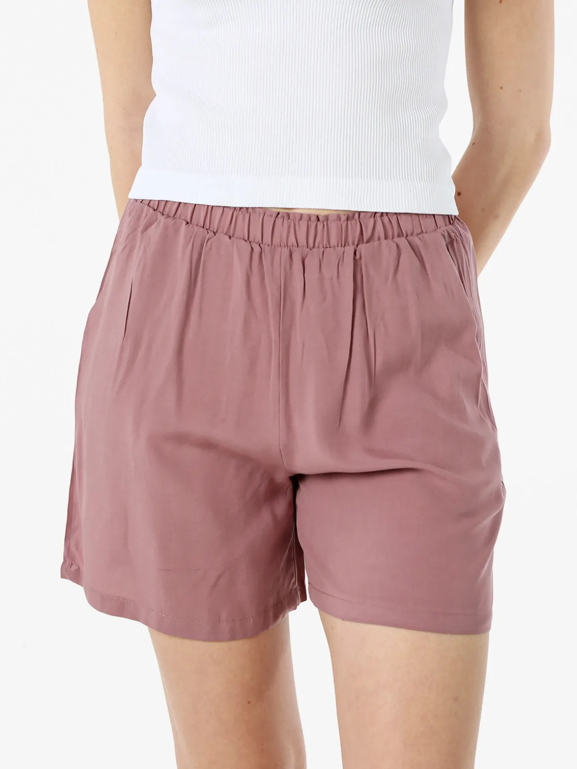 Gladys Shorts donna in viscosa - rosa
