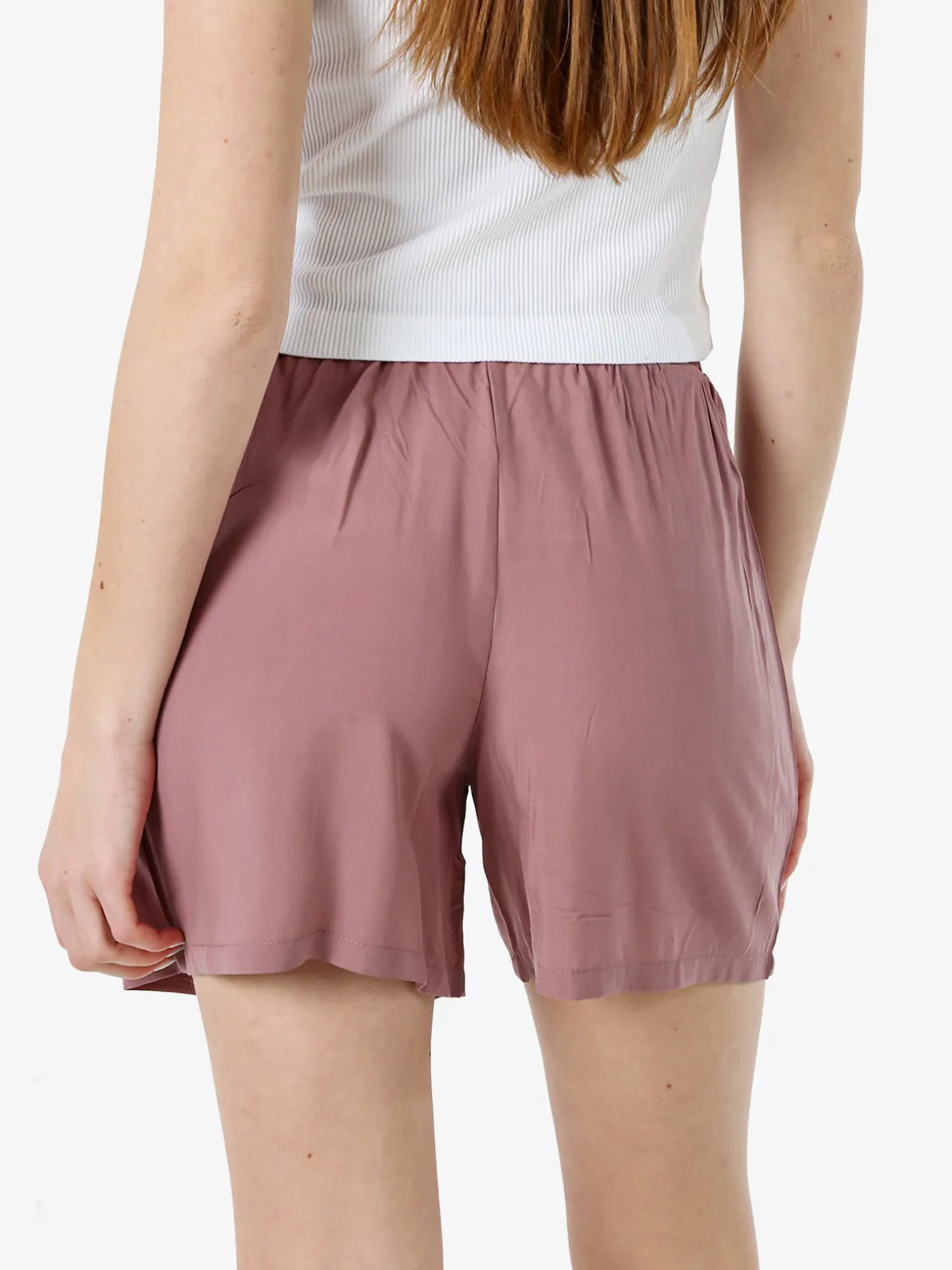 Gladys Shorts donna in viscosa - rosa