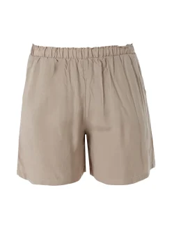 Gladys Shorts donna in viscosa - beige
