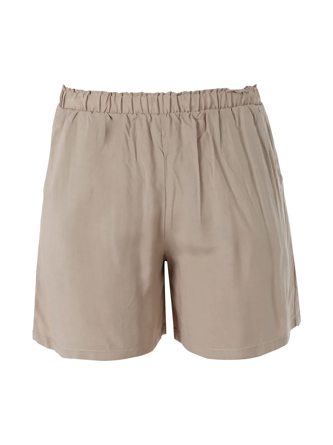 Gladys Shorts donna in viscosa - beige