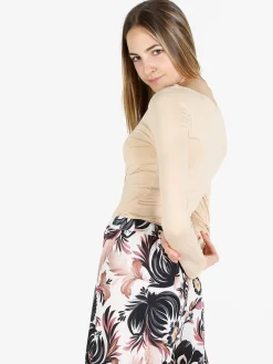 Gladys T-shirt donna a maniche lunghe in viscosa